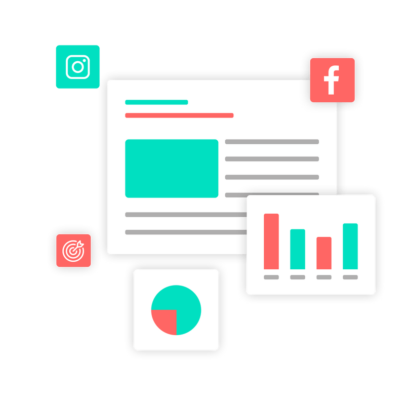 Instagram and facebook ads